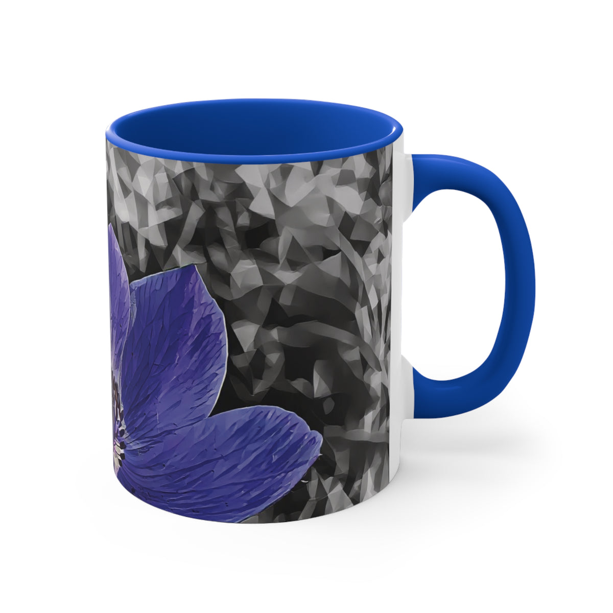 Mug 11oz - Poly Art - Flower of Anemone