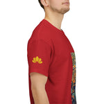 Unisex Heavy Cotton Tee - Poly Art - Flower of Daisies (Variant 2)