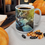Ceramic White Cup 15oz - Stone Balance (Variant 2)