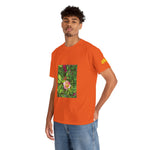 Unisex Heavy Cotton Tee - Flower of Rose