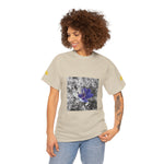 Unisex Heavy Cotton Tee - Poly Art - Flower of Anemone