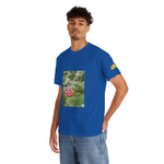 Unisex Heavy Cotton Tee - Flower of Lotus (Variant 1)