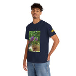 Unisex Heavy Cotton Tee - Flower of Rose, Small Bouquet