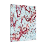 Stretched Matte Canvas - Poly Art - Apple's Tree Flower (Variant 4)