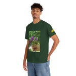 Unisex Heavy Cotton Tee - Flower of Rose, Small Bouquet