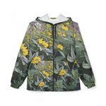 Windbreaker Jacket - Poly Art - Flower of Lysimachia