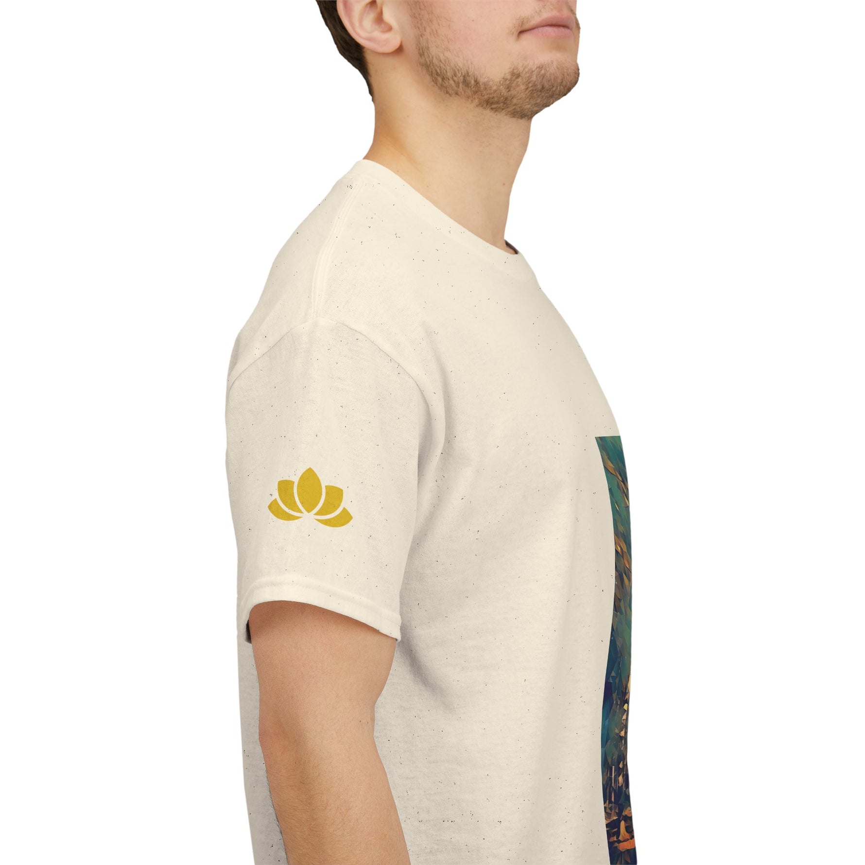 Unisex Heavy Cotton Tee - Poly Art - Forest (Variant 2)