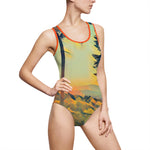 Swimsuit - Poly Art - Forest Sunset (Variant 1)