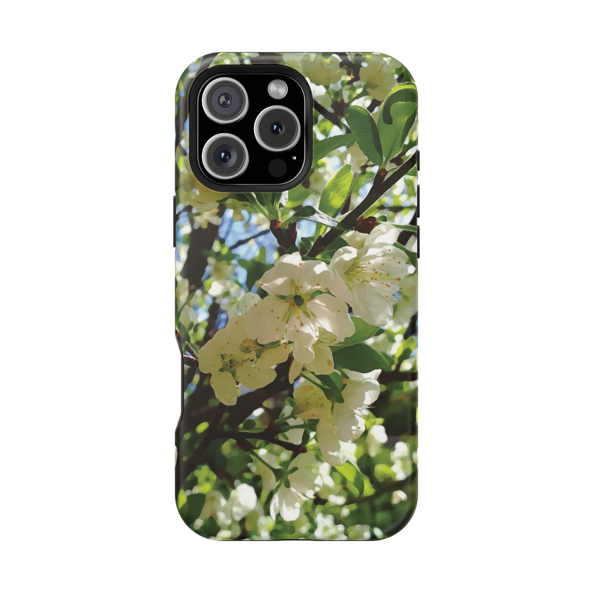 Magnetic Tough Phone Case - Apple's Tree Flower