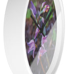 Wall Clock - Flower of Cephalanthera Rubra