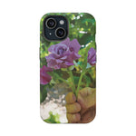 Magnetic Tough Phone Case - Flower of Rose, Small Bouquet