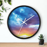 Wall Clock - Sunset Sky (Variant 1)