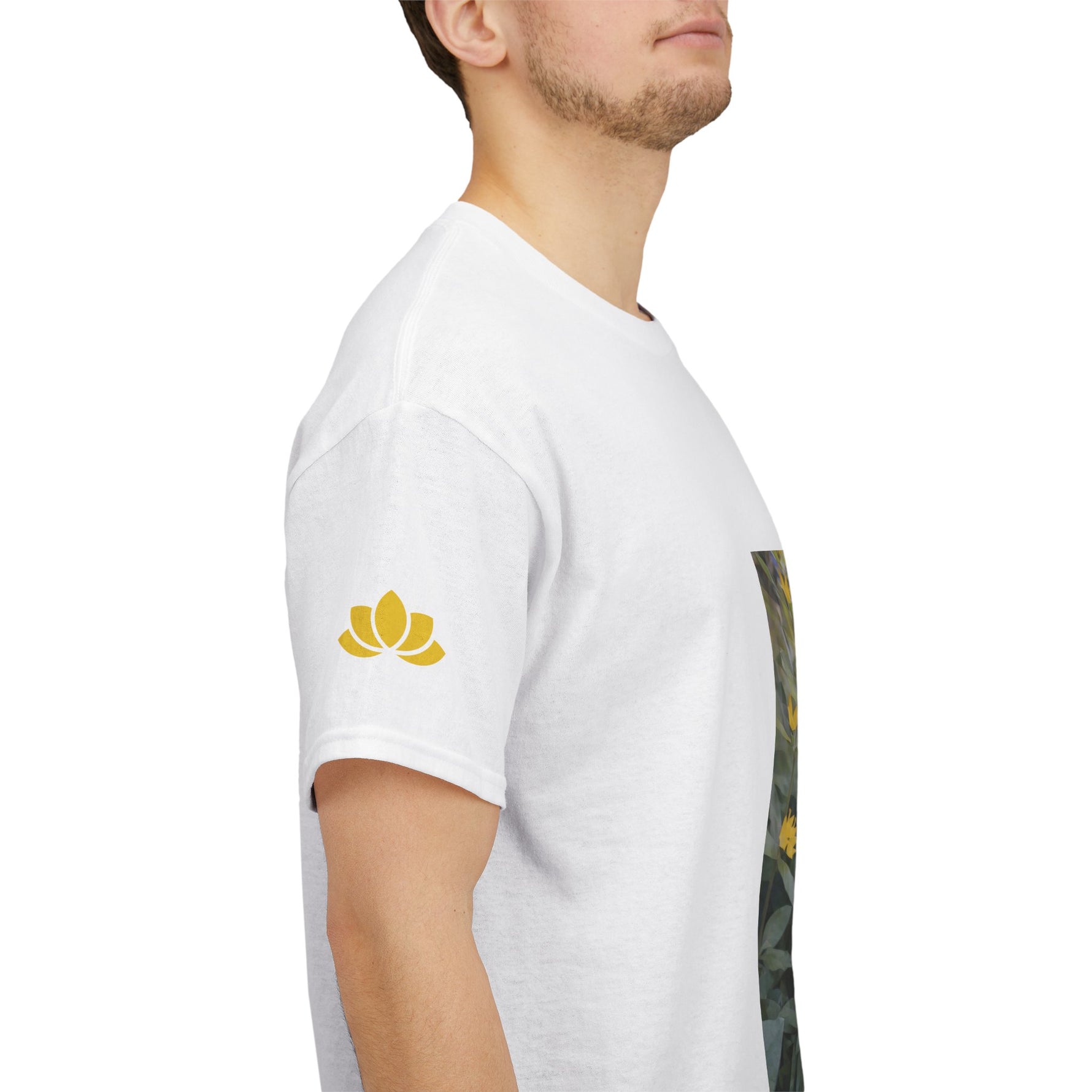 Unisex Heavy Cotton Tee - Poly Art - Flower of Lysimachia