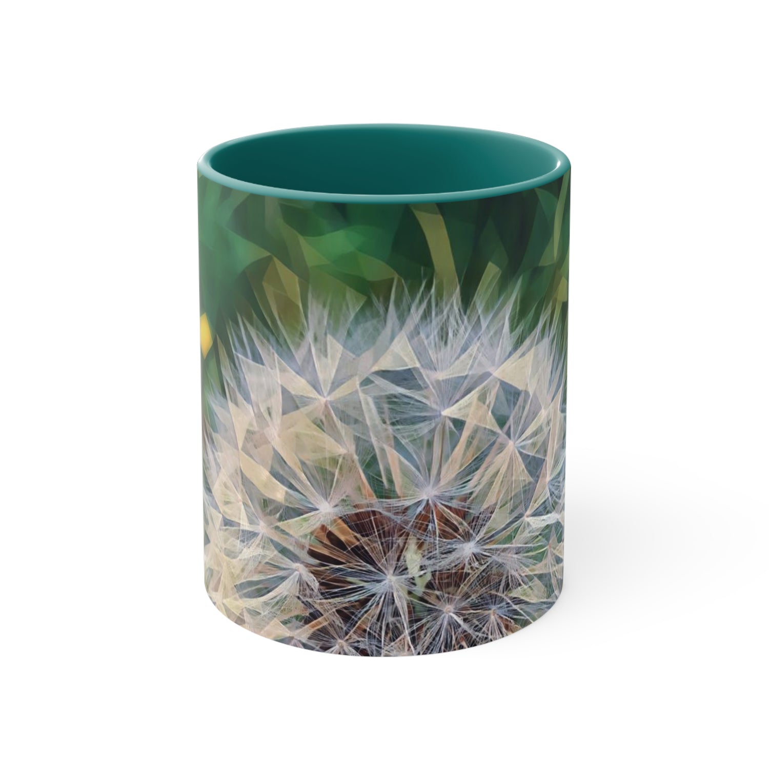 Mug 11oz - Poly Art - Flower of Dandelion (Variant 2)