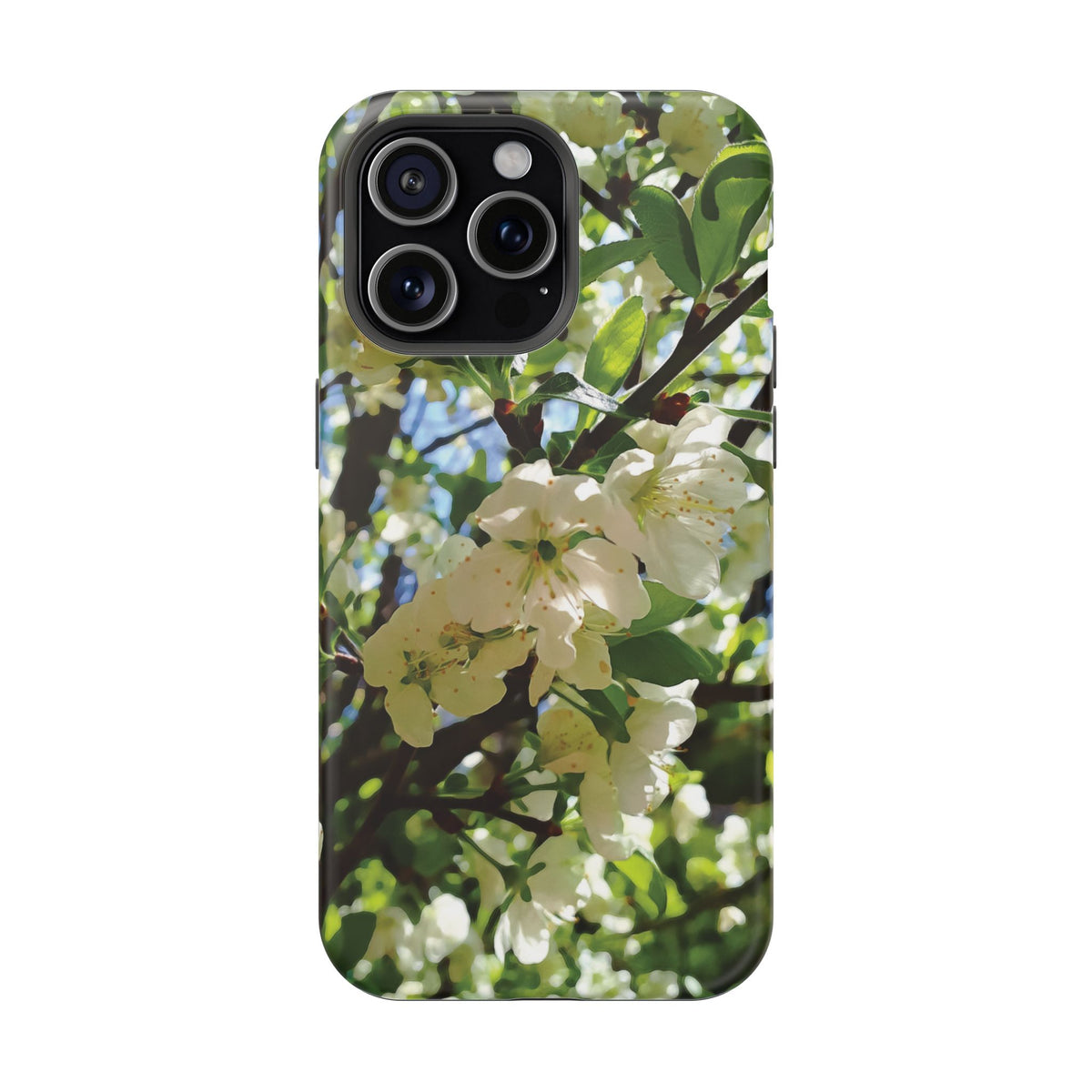 Magnetic Tough Phone Case - Apple's Tree Flower