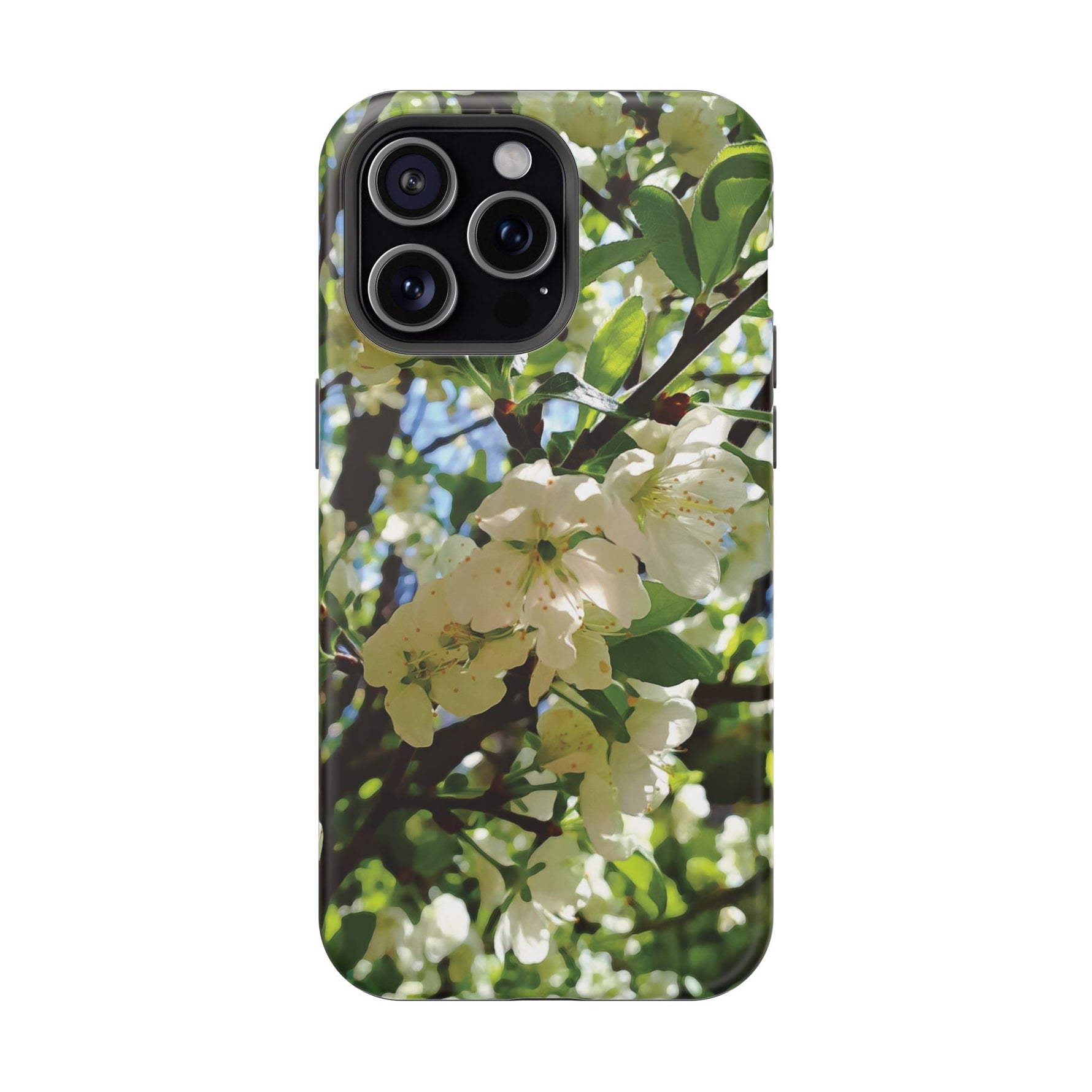 Magnetic Tough Phone Case - Apple's Tree Flower