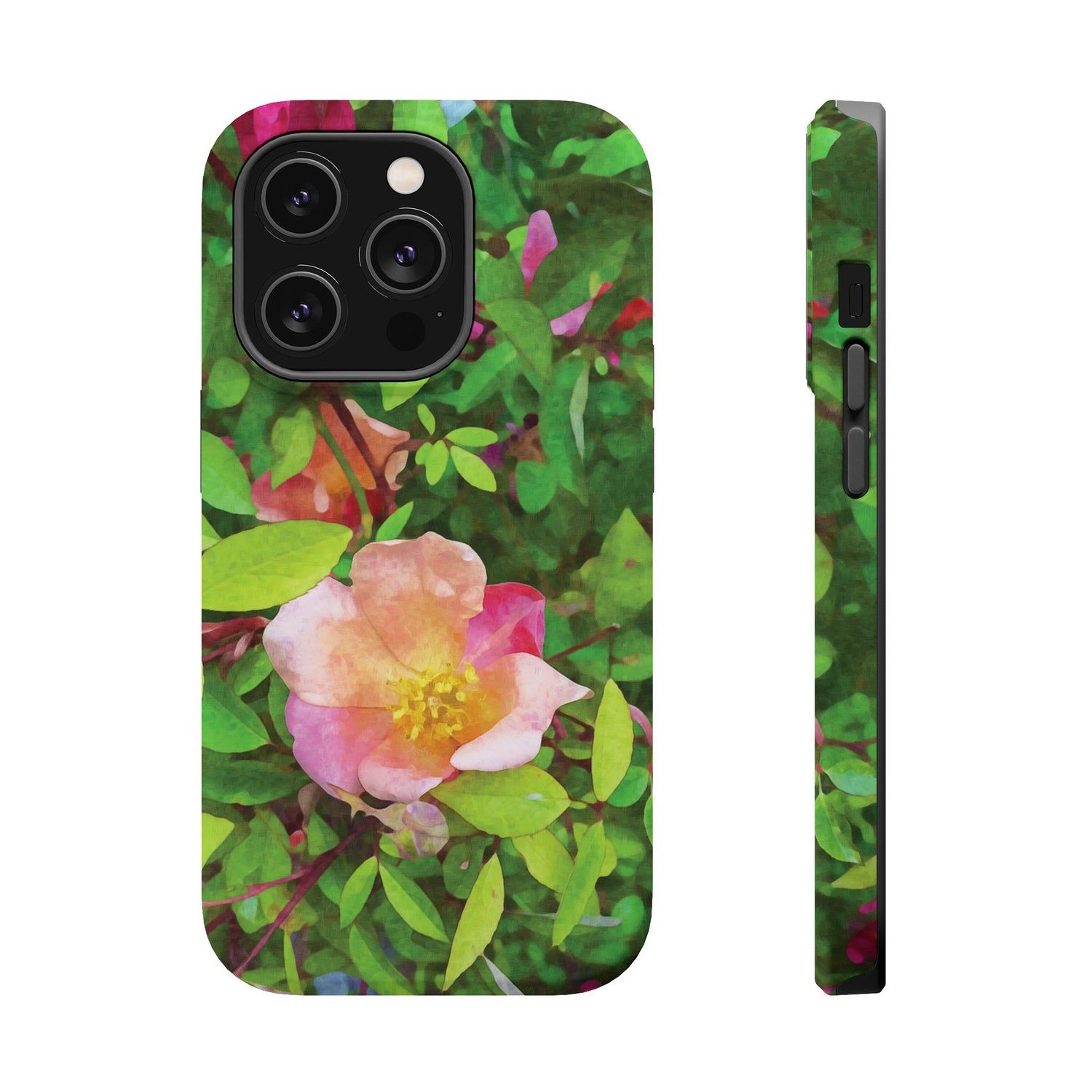 Magnetic Tough Phone Case - Flower of Rose