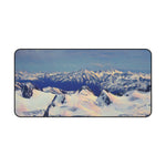 Desk Mat - Poly Art - View from Mont Blanc (Variant 1)