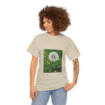 Unisex Heavy Cotton Tee - Flower of Dandelion