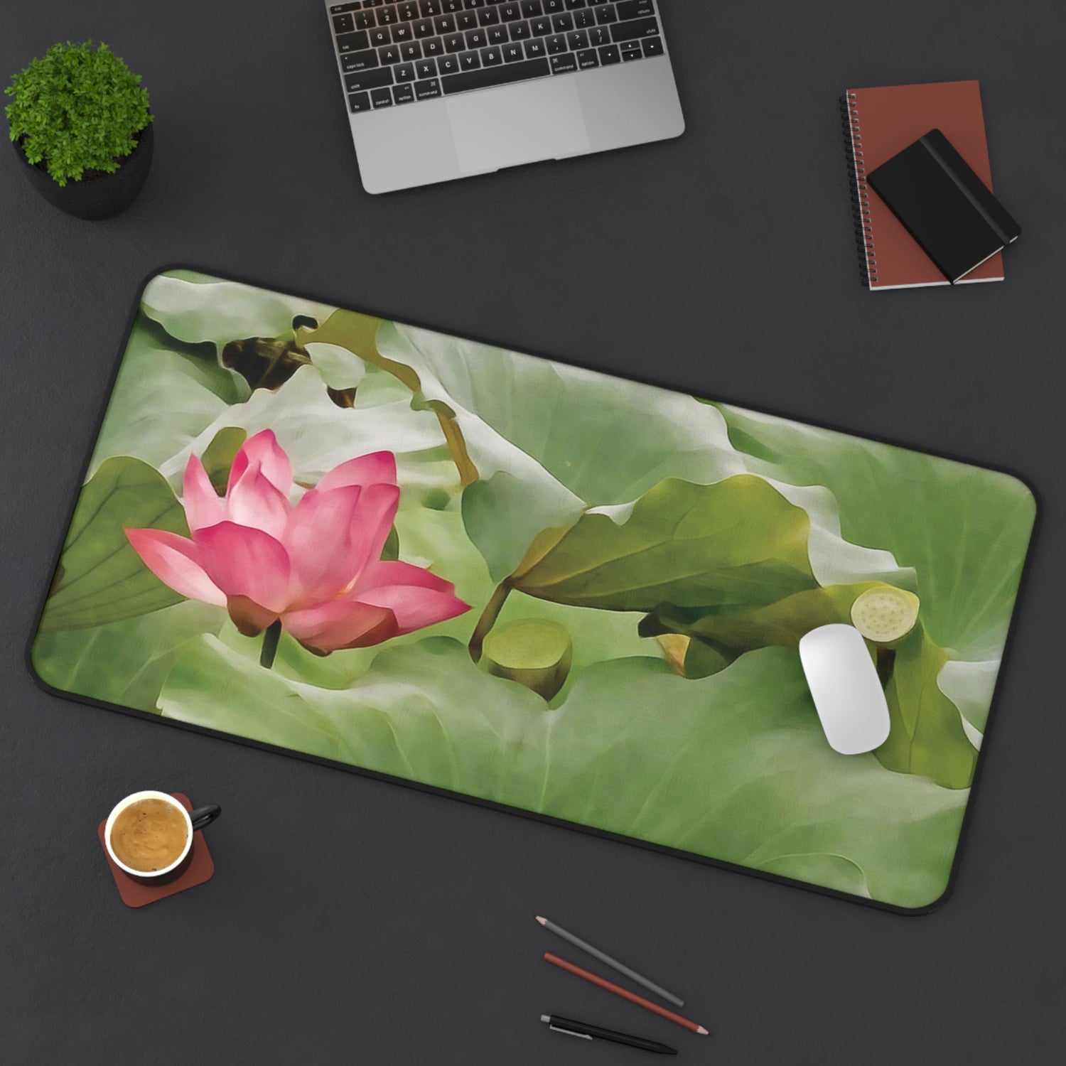 Desk Mat - Flower of Lotus (Variant 1)