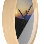 Wall Clock - Sunset Sky (Variant 2)
