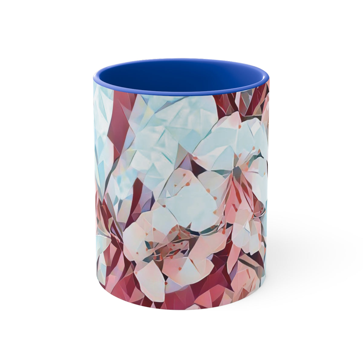 Mug 11oz - Poly Art - Apple's Tree Flower (Variant 4)