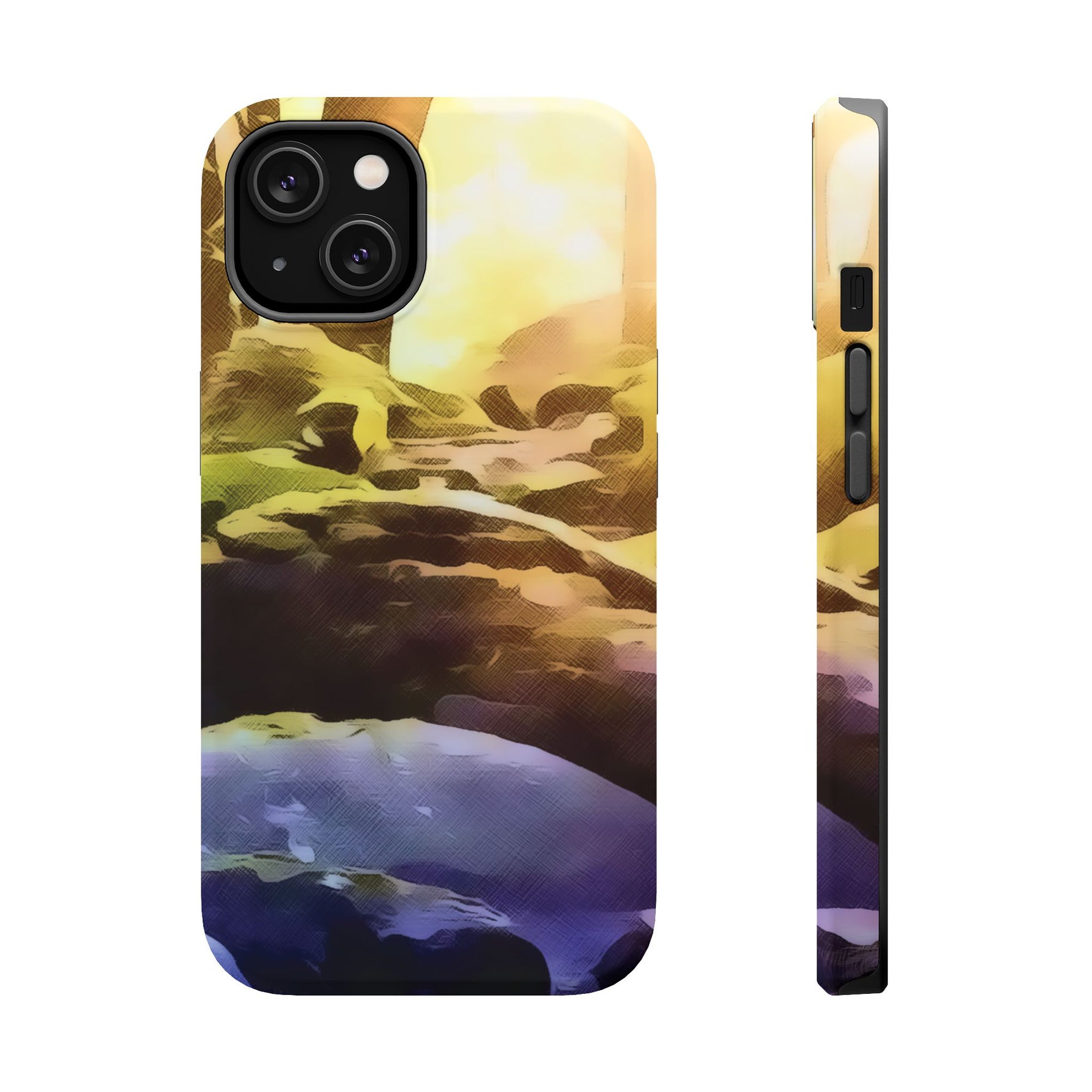 Magnetic Tough Phone Case - Golden Reflections (Variant 2)