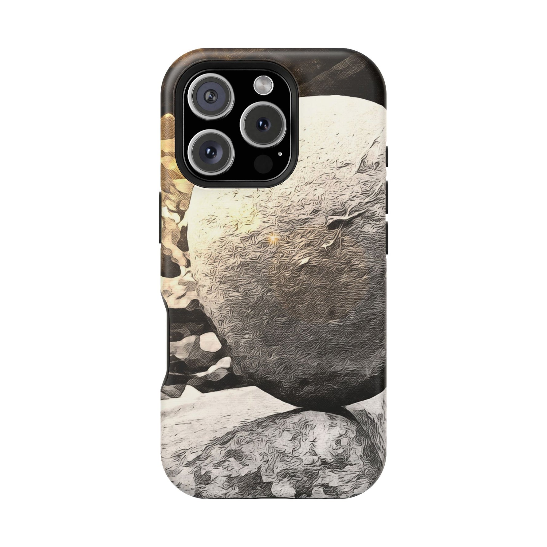 Magnetic Tough Phone Case - Stone Balance