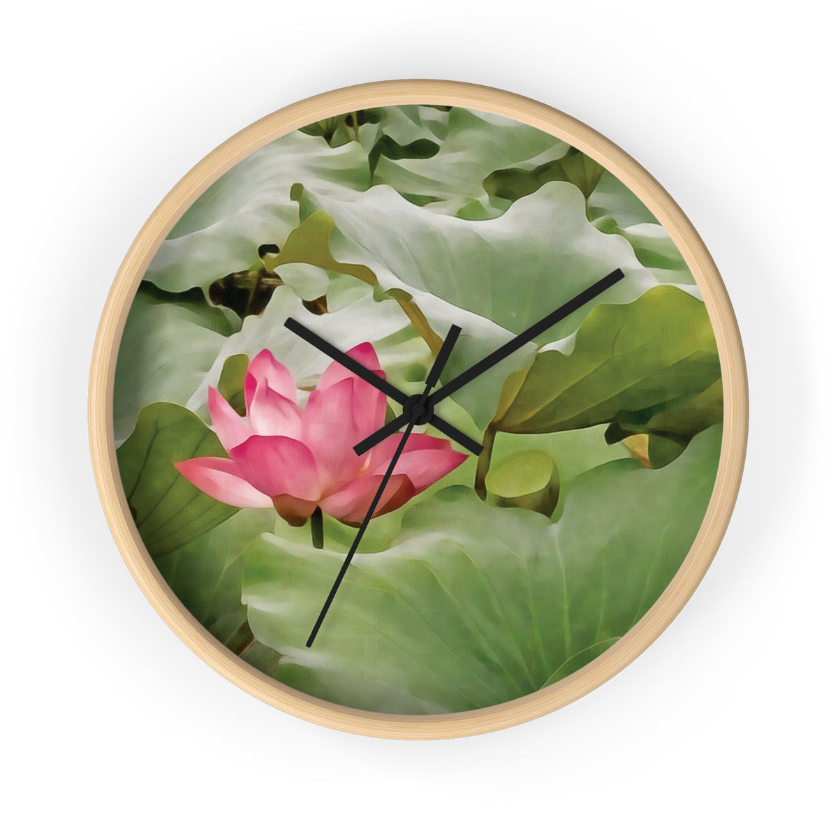 Wall Clock - Flower of Lotus (Variant 1)