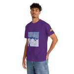 Unisex Heavy Cotton Tee - View from Mont Blanc