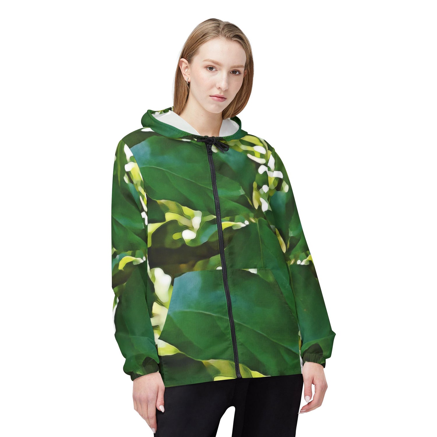 Windbreaker Jacket - Apple's Tree Leaves
