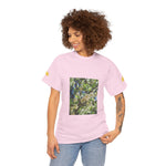Unisex Heavy Cotton Tee - Poly Art - Apple's Tree Flower (Variant 1)