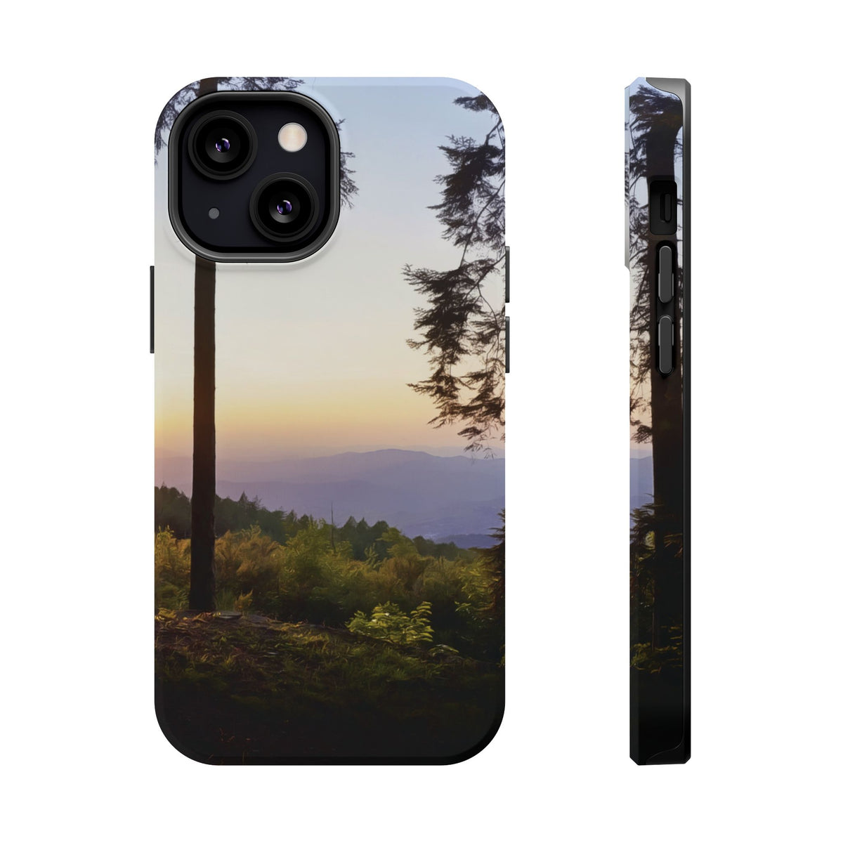 Magnetic Tough Phone Case - Forest Sunset
