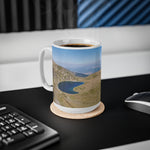 Ceramic White Cup 15oz - Rila Lakes, Bulgaria (Variant 2)
