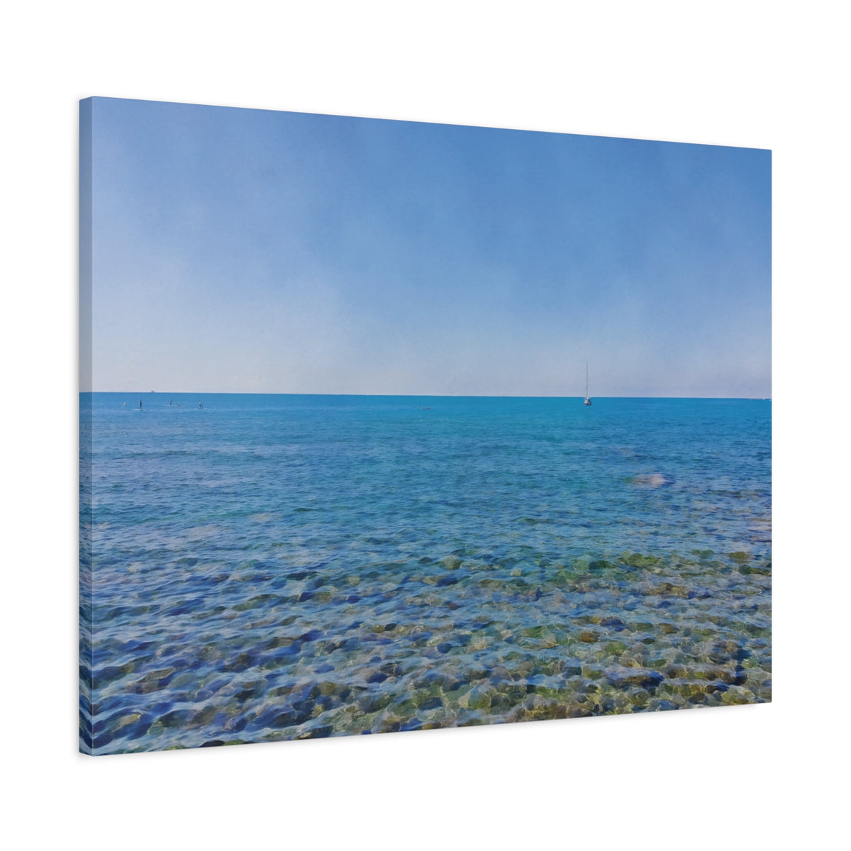 Stretched Matte Canvas - Sea (Variant 03)