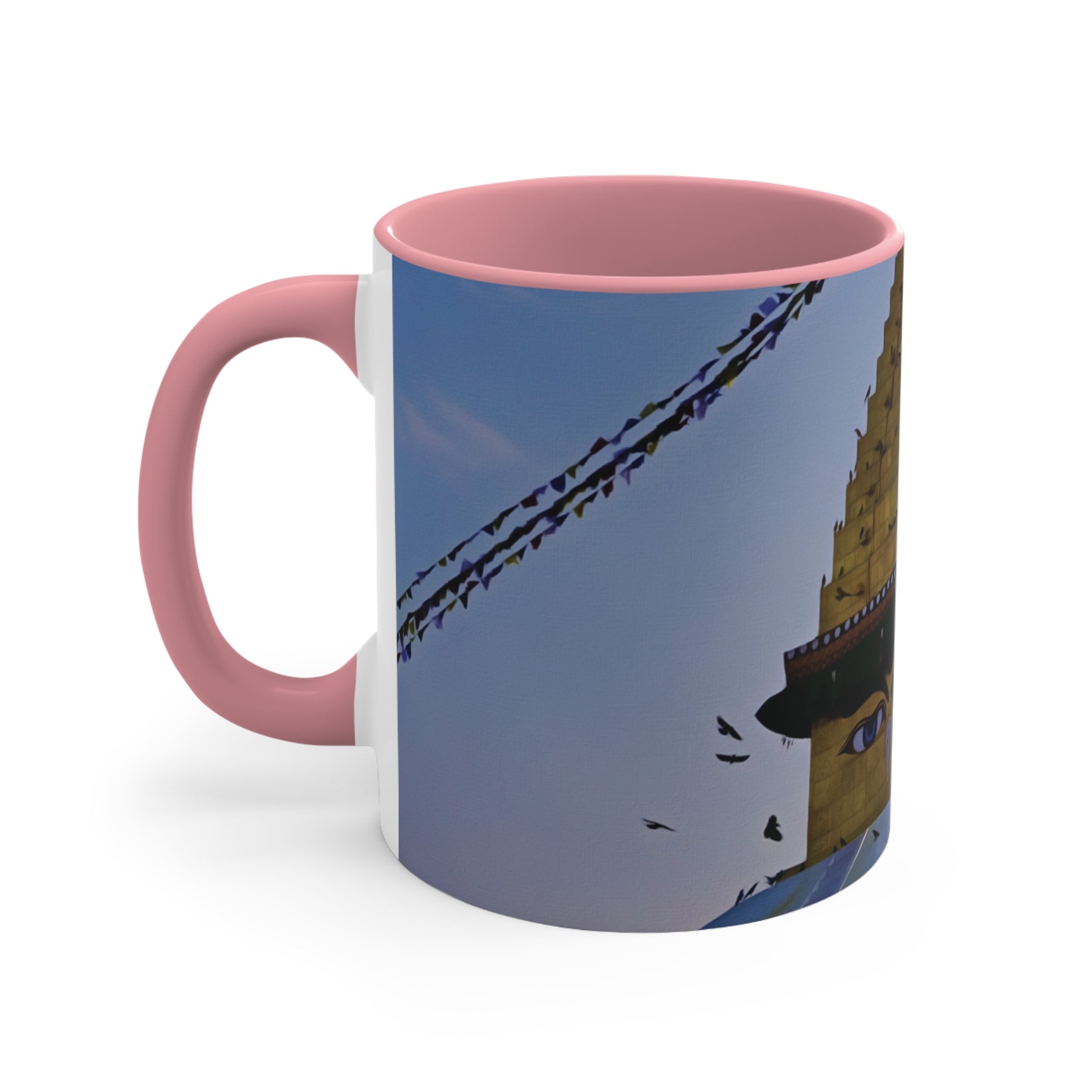 Mug 11oz - Nepal, Stupa with Buddha's Eyes (Variant 6)