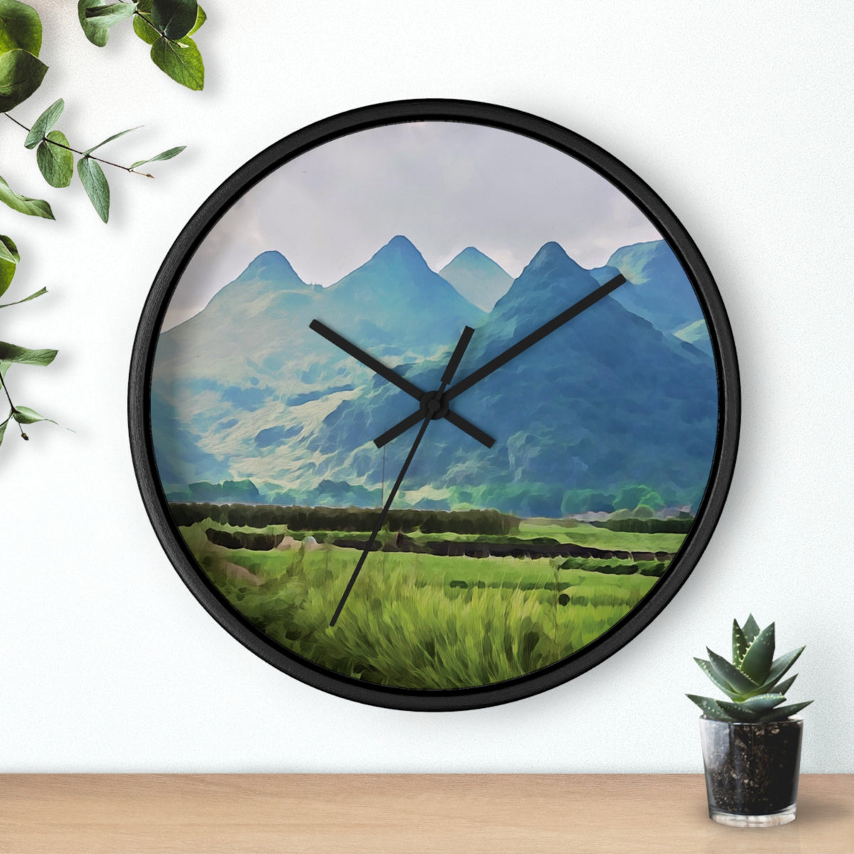 Wall Clock - China's Guilin Hills (Variant 2)