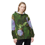 Windbreaker Jacket - Flower of Convolvulus Arvensis/Vilucchio