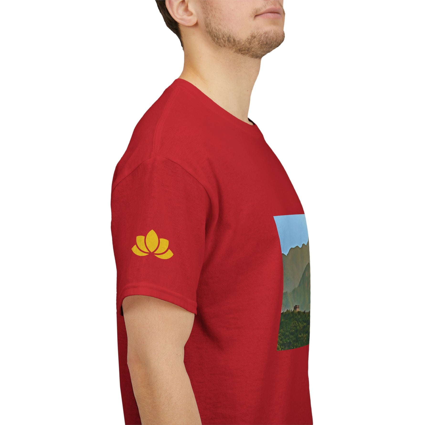 Unisex Heavy Cotton Tee - China's Great Wall