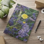 Hardcover Notebook with Puffy Covers - Flower of Lavender and Chamomile