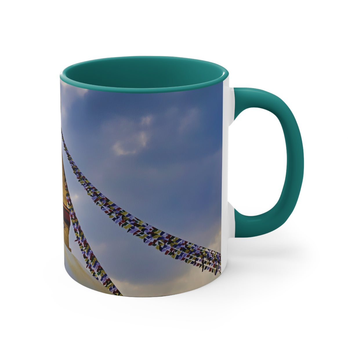 Mug 11oz - Nepal, Stupa with Buddha's Eyes (Variant 5)