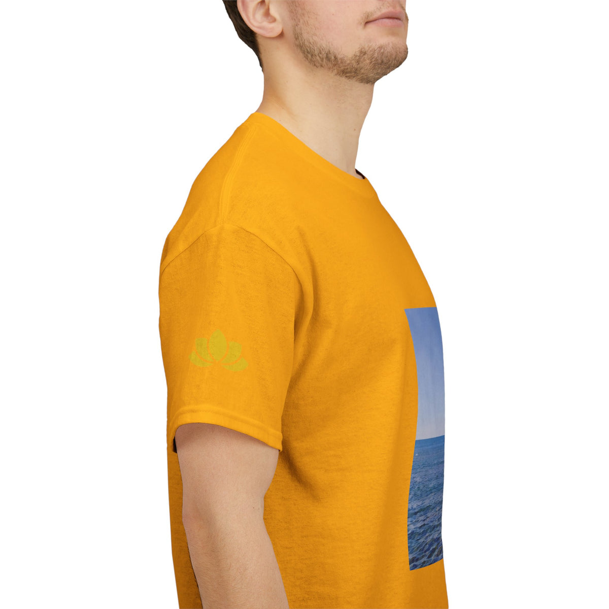 Unisex Heavy Cotton Tee - Sea (Variant 2)