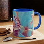 Mug 11oz - Poly Art - Flower of Daisies (Variant 6)