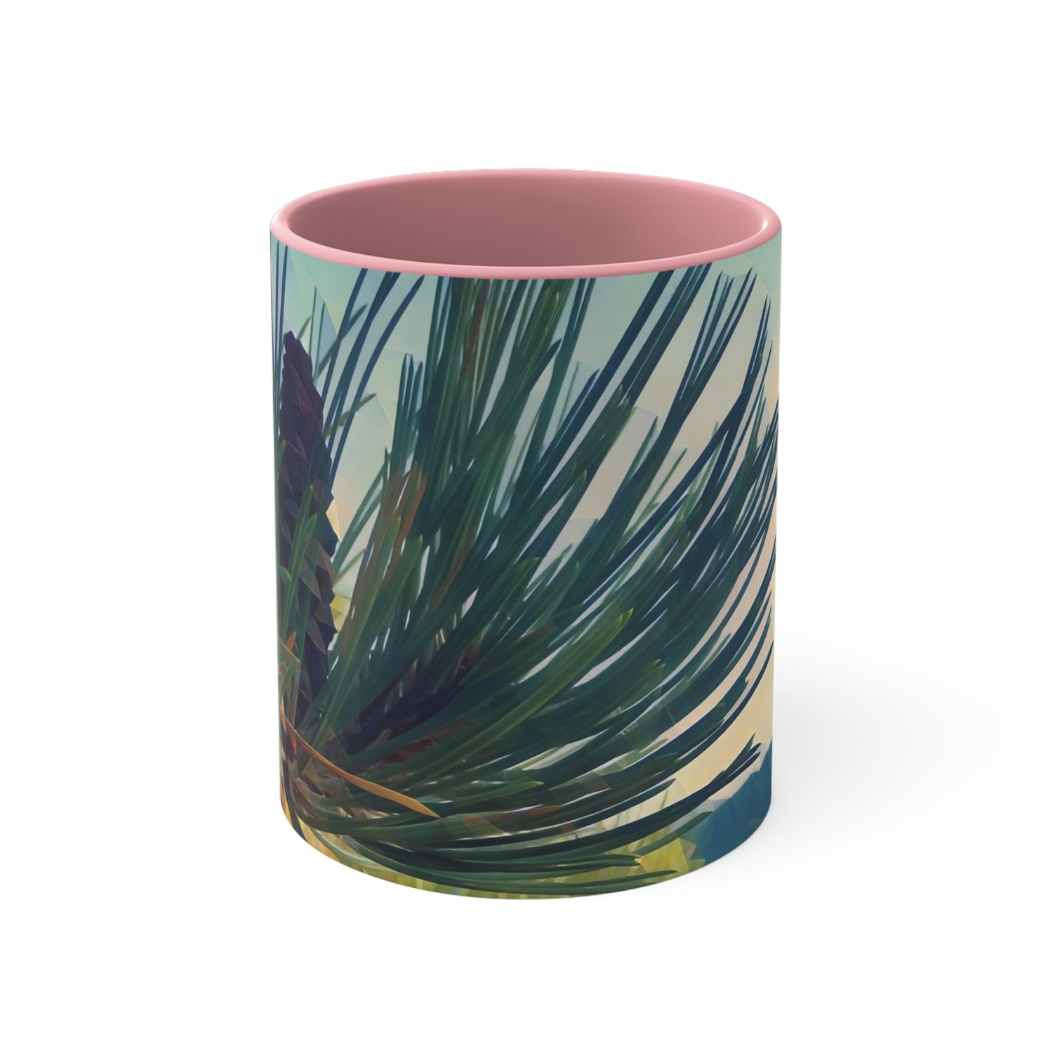 Mug 11oz - Poly Art - Fir Pinecone