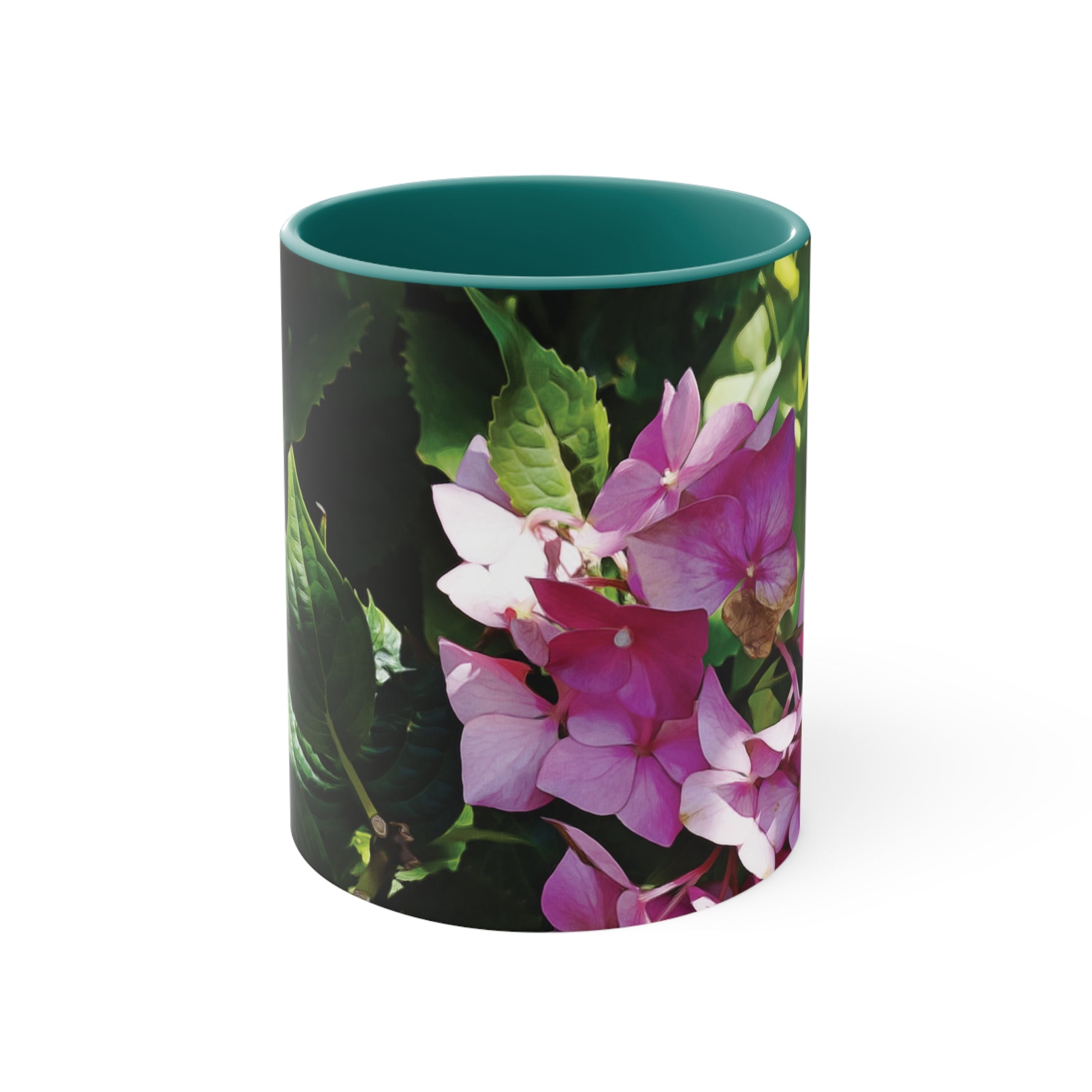 Mug 11oz - Flower of Ortensia/Hydrangea Macrophylla