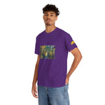 Unisex Heavy Cotton Tee - Poly Art - Forest (Variant 4)