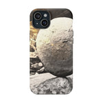 Magnetic Tough Phone Case - Stone Balance