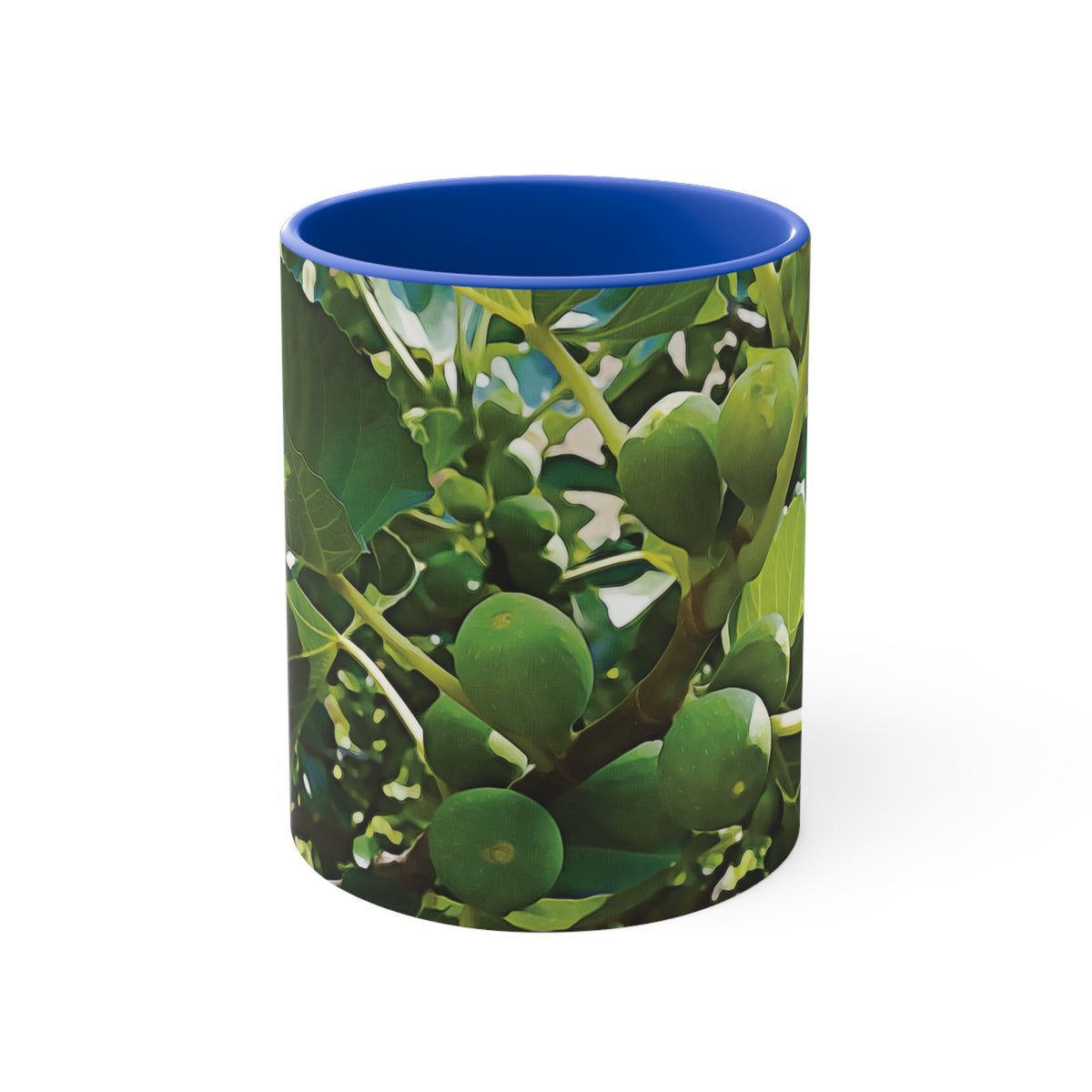Mug 11oz - Fig's Plant, with Fruits and Leaves