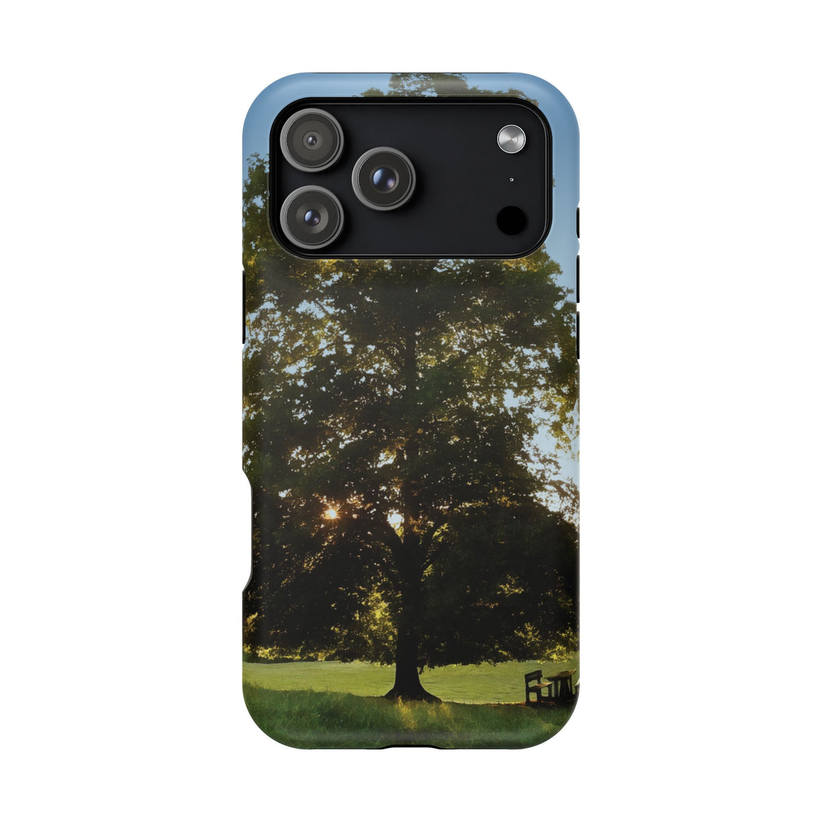 Magnetic Tough Phone Case - Tree in a Lawn (Variant 1)
