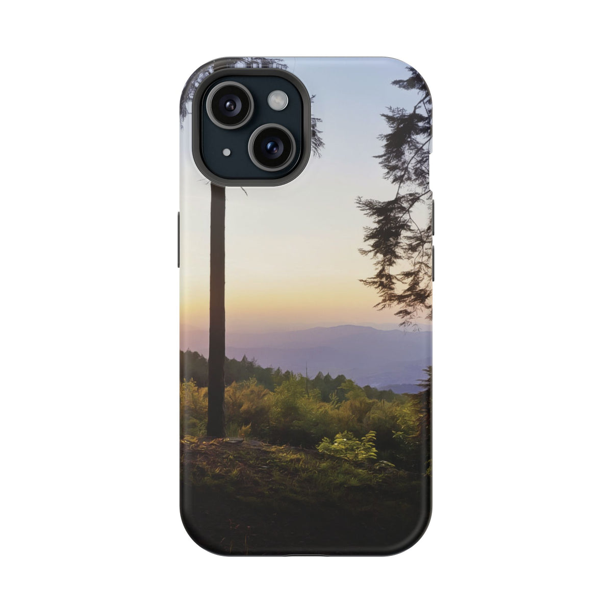 Magnetic Tough Phone Case - Forest Sunset